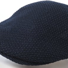 画像3: LINEN THERMO KNIT HUNTING（リネン サーモニット ハンチング） SE890 ネイビー (3)