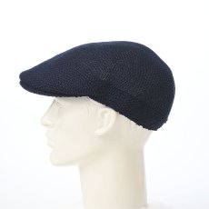 画像6: LINEN THERMO KNIT HUNTING（リネン サーモニット ハンチング） SE890 ネイビー (6)