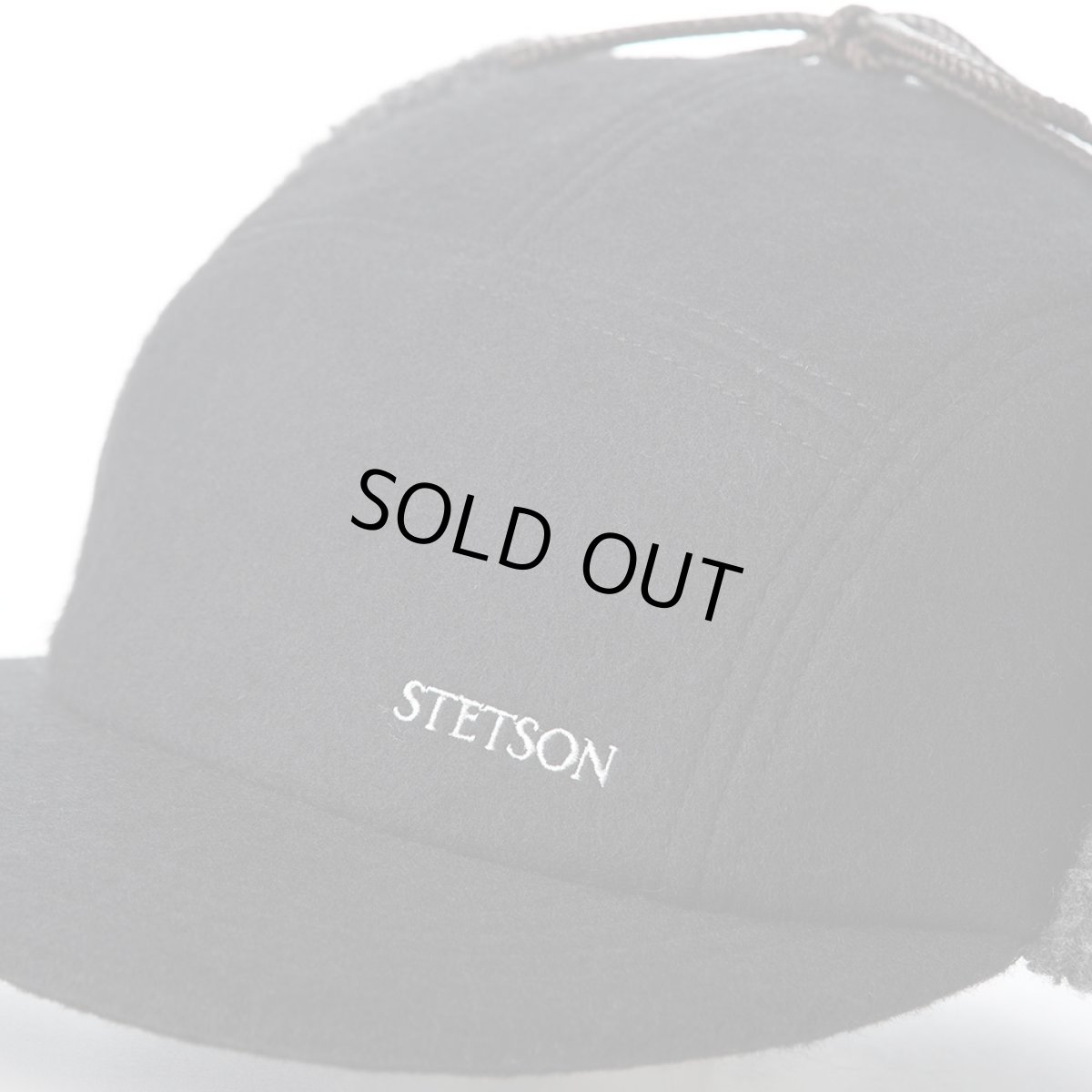 画像3: MELTON PILOT CAP（メルトン パイロットキャップ） 109205 ブラック (3)