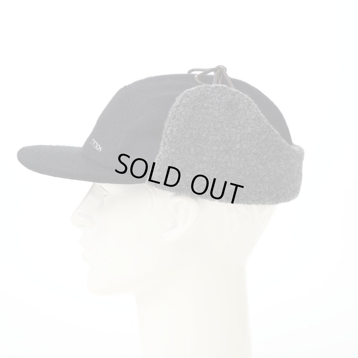 画像6: MELTON PILOT CAP（メルトン パイロットキャップ） 109205 ブラック (6)