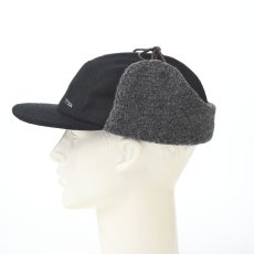 画像6: MELTON PILOT CAP（メルトン パイロットキャップ） 109205 ブラック (6)