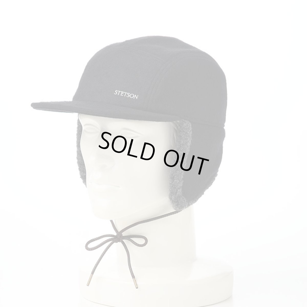 画像7: MELTON PILOT CAP（メルトン パイロットキャップ） 109205 ブラック (7)