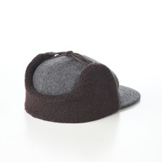 画像2: MELTON PILOT CAP（メルトン パイロットキャップ） 109205 グレー (2)