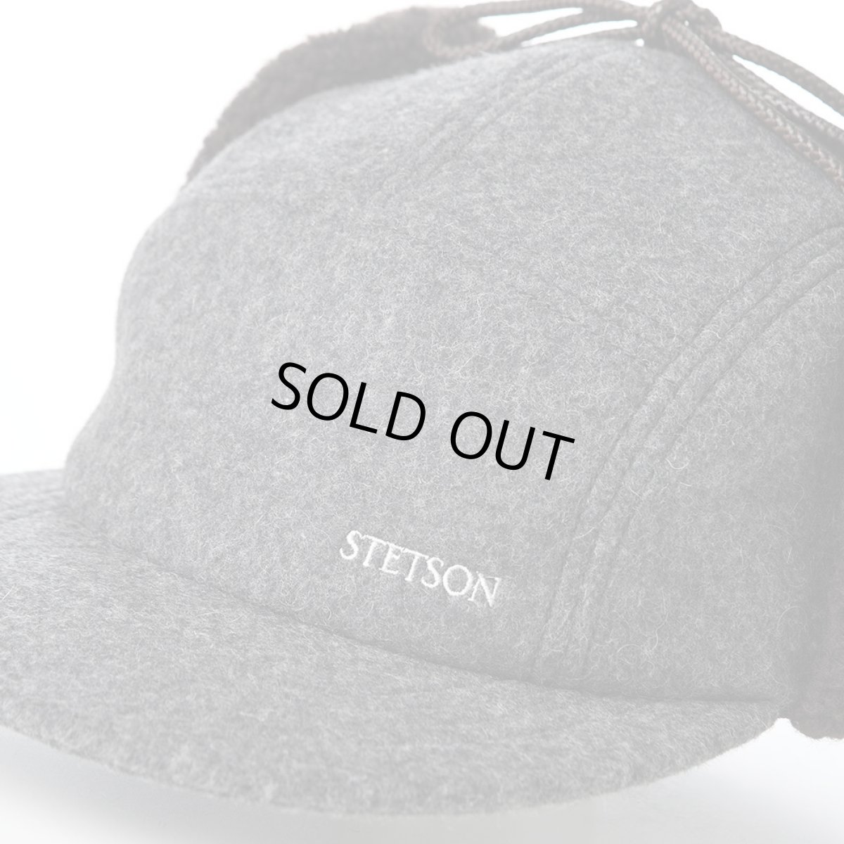 画像3: MELTON PILOT CAP（メルトン パイロットキャップ） 109205 グレー (3)