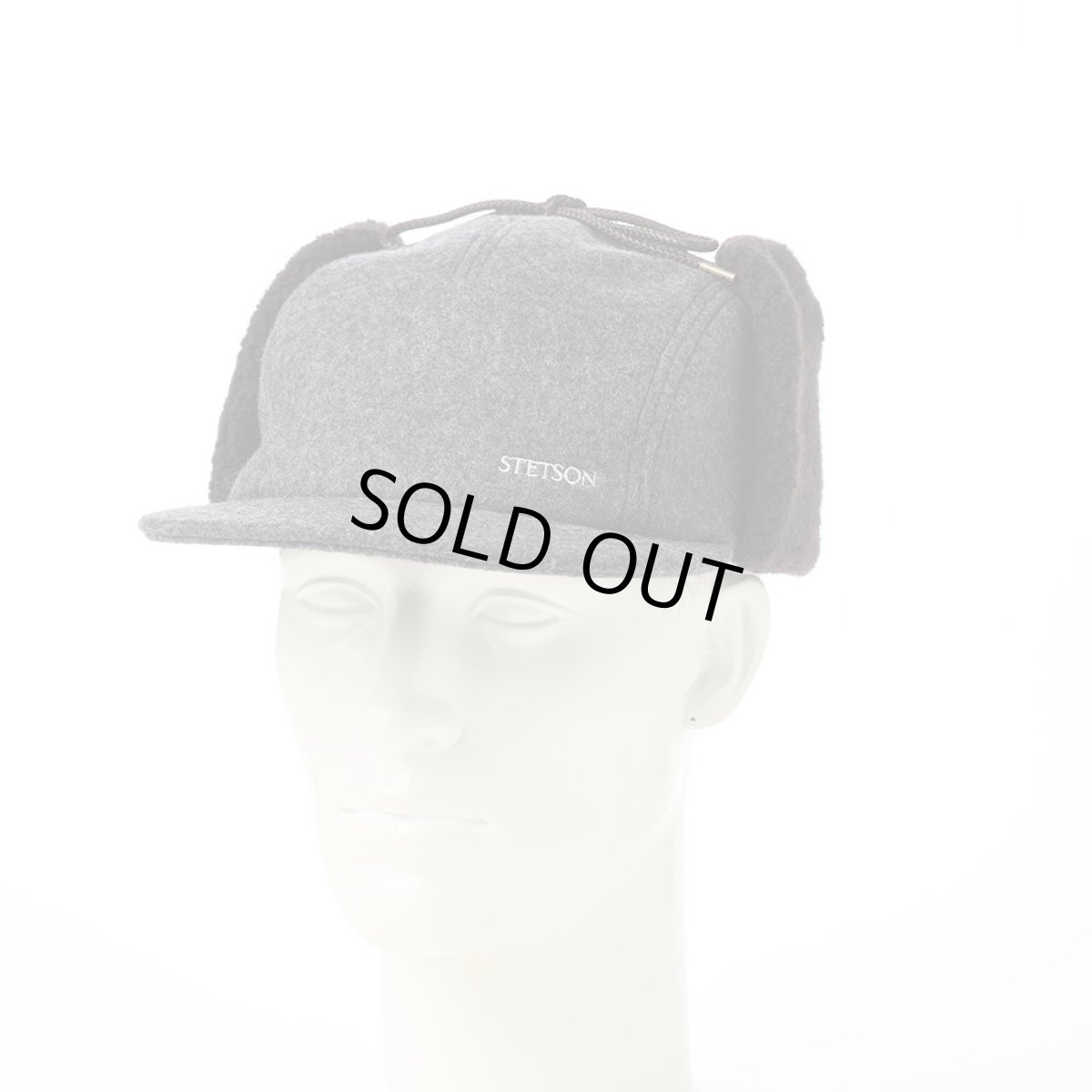 画像5: MELTON PILOT CAP（メルトン パイロットキャップ） 109205 グレー (5)