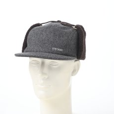 画像5: MELTON PILOT CAP（メルトン パイロットキャップ） 109205 グレー (5)