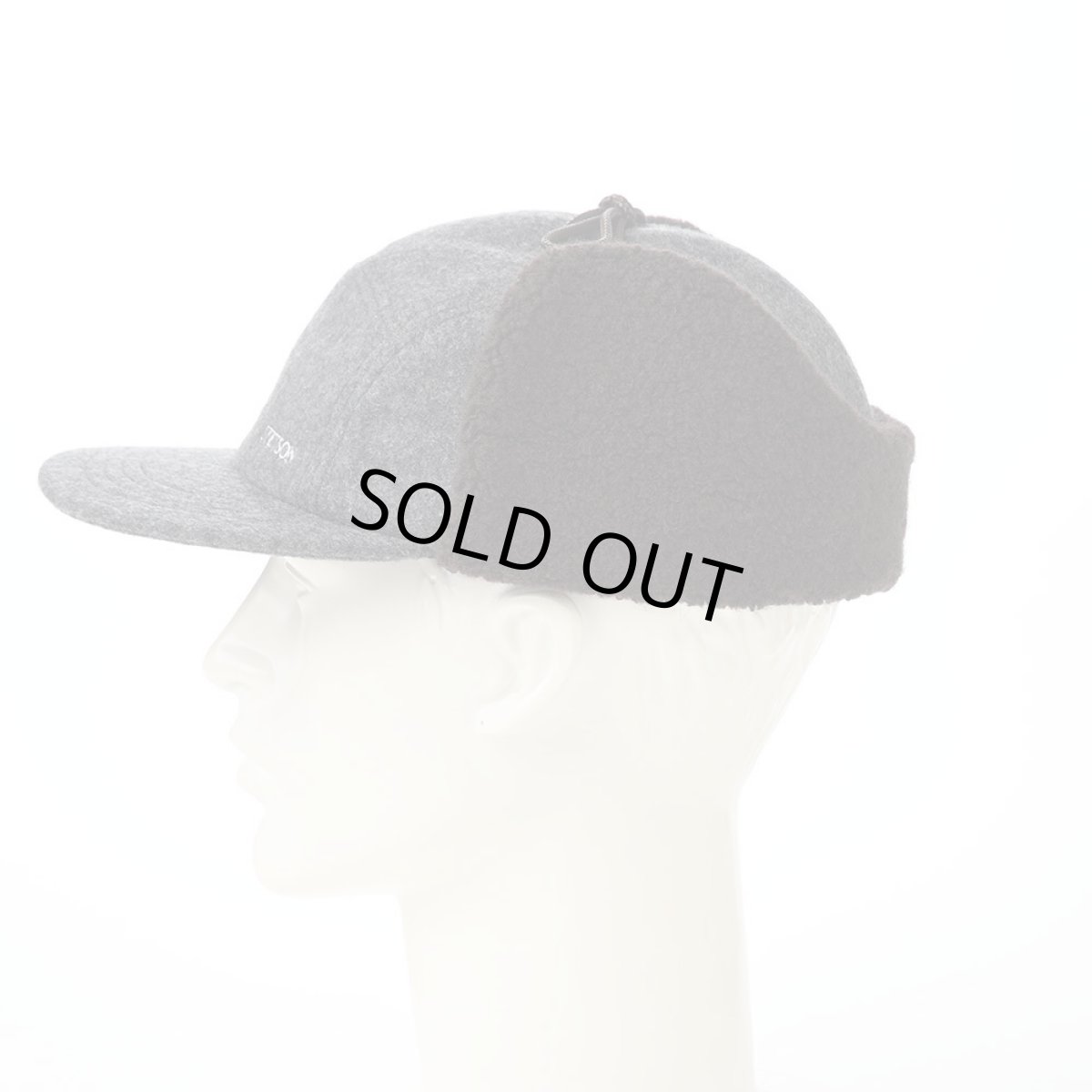 画像6: MELTON PILOT CAP（メルトン パイロットキャップ） 109205 グレー (6)