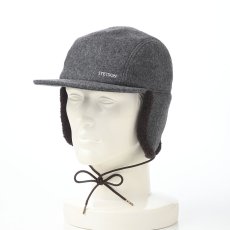 画像7: MELTON PILOT CAP（メルトン パイロットキャップ） 109205 グレー (7)