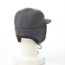 画像8: MELTON PILOT CAP（メルトン パイロットキャップ） 109205 グレー (8)