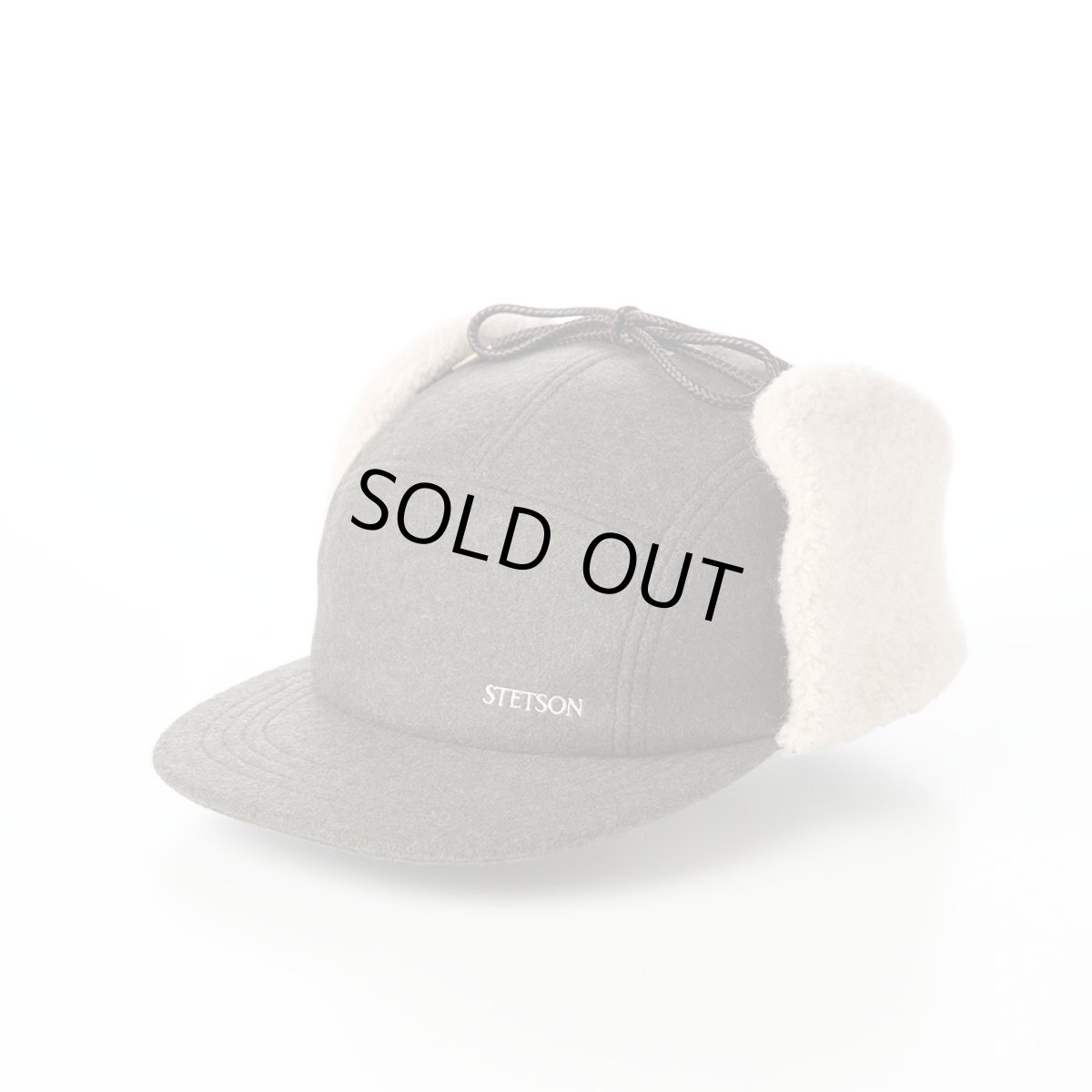 画像1: MELTON PILOT CAP（メルトン パイロットキャップ） 109205 カーキ (1)