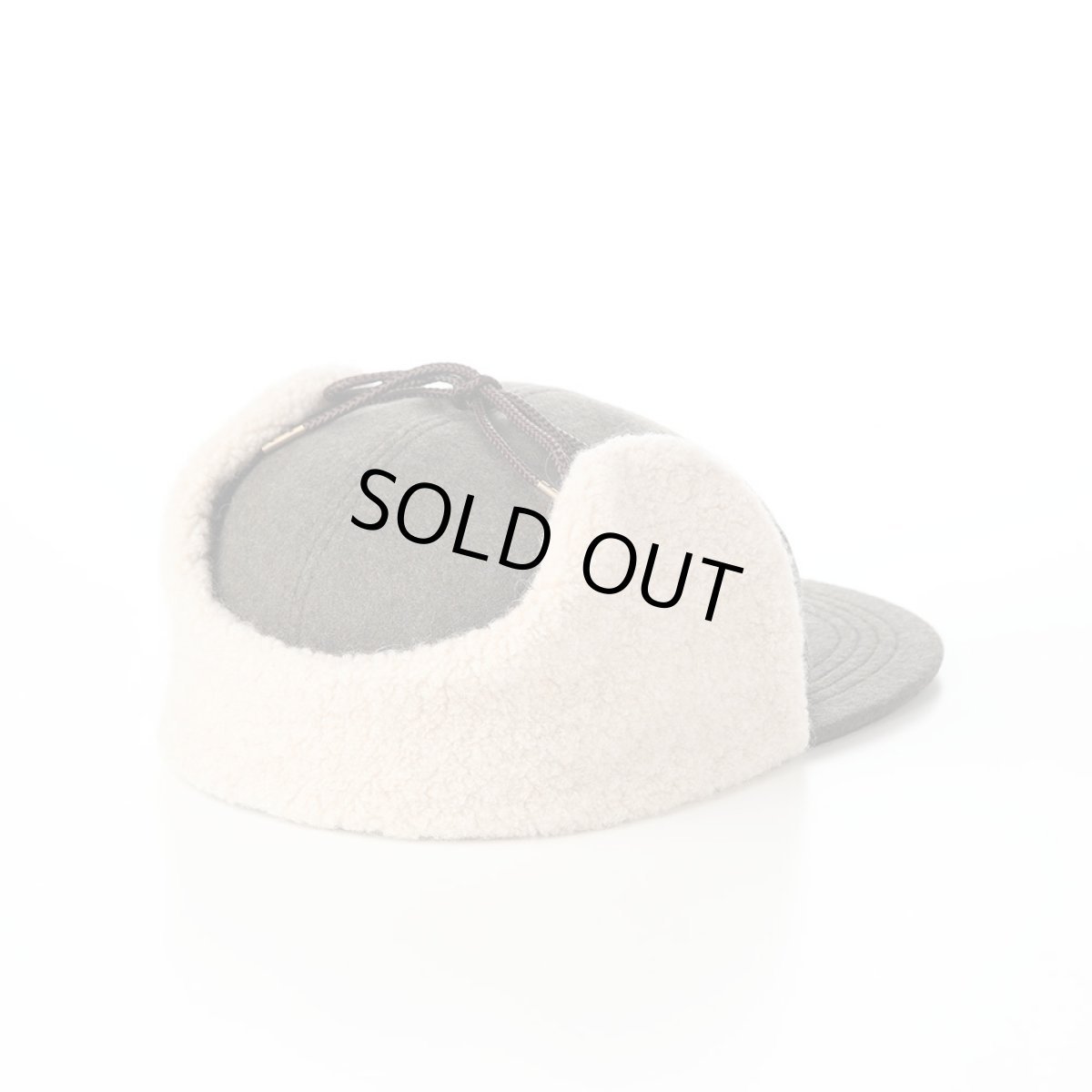 画像2: MELTON PILOT CAP（メルトン パイロットキャップ） 109205 カーキ (2)