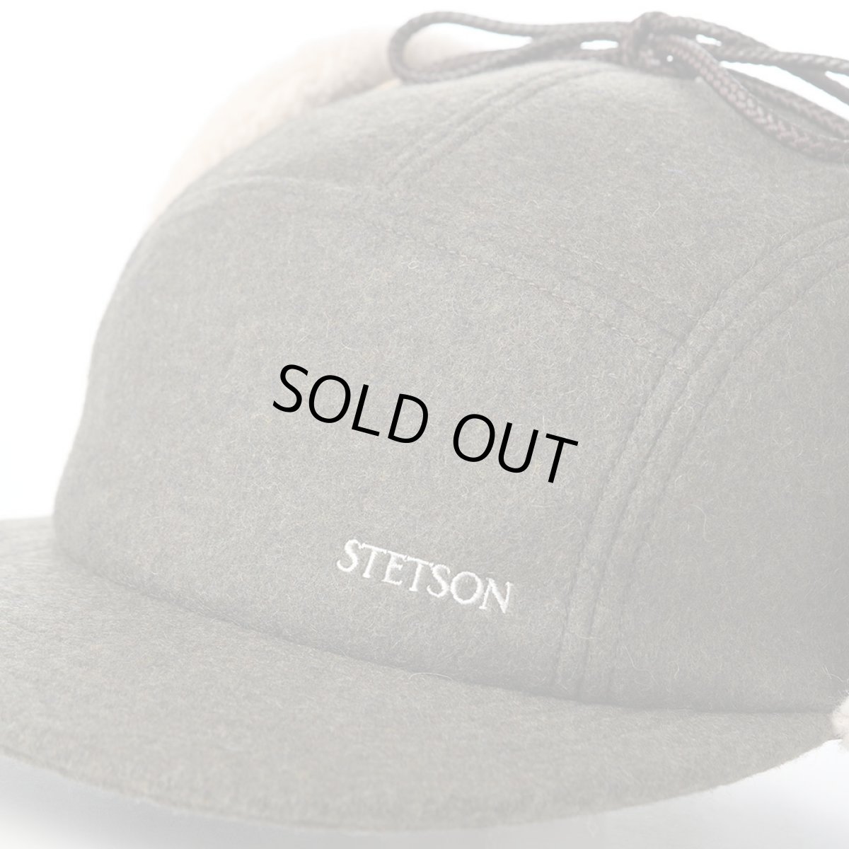 画像3: MELTON PILOT CAP（メルトン パイロットキャップ） 109205 カーキ (3)