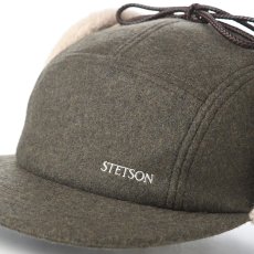 画像3: MELTON PILOT CAP（メルトン パイロットキャップ） 109205 カーキ (3)