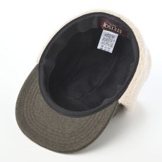 画像4: MELTON PILOT CAP（メルトン パイロットキャップ） 109205 カーキ (4)