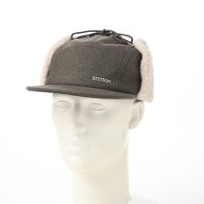 画像5: MELTON PILOT CAP（メルトン パイロットキャップ） 109205 カーキ (5)