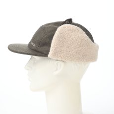 画像6: MELTON PILOT CAP（メルトン パイロットキャップ） 109205 カーキ (6)