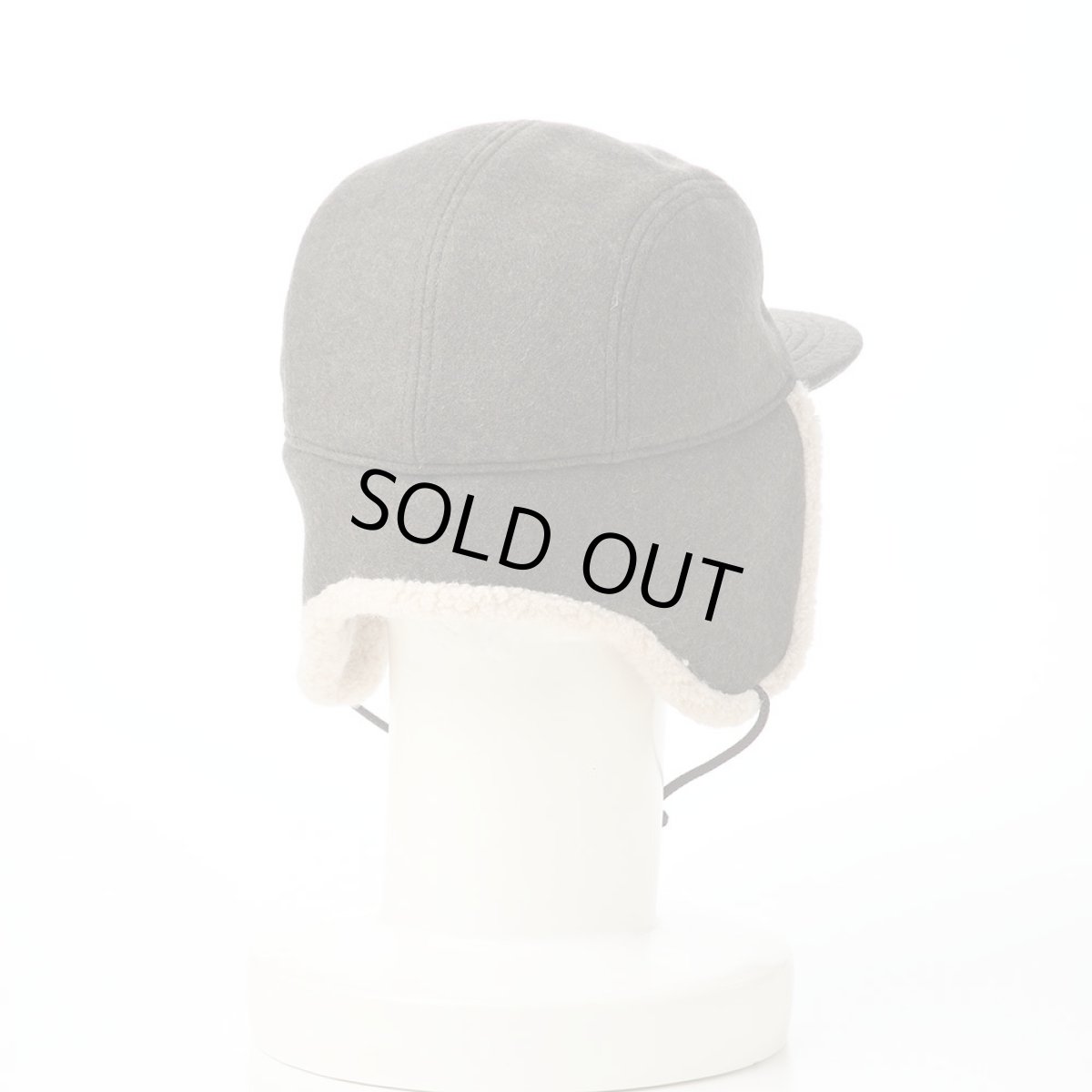 画像8: MELTON PILOT CAP（メルトン パイロットキャップ） 109205 カーキ (8)