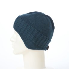 画像2: LAMBSWOOL EAR KNIT WATCH（ラムウール イヤーニットワッチ） 109214 ブルー (2)