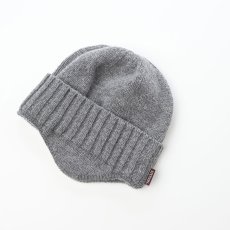画像3: LAMBSWOOL EAR KNIT WATCH（ラムウール イヤーニットワッチ） 109214 グレー (3)