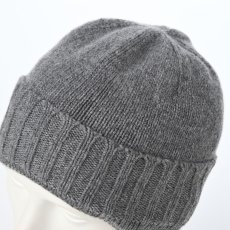 画像4: LAMBSWOOL EAR KNIT WATCH（ラムウール イヤーニットワッチ） 109214 グレー (4)