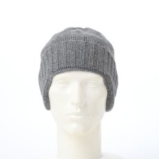 画像5: LAMBSWOOL EAR KNIT WATCH（ラムウール イヤーニットワッチ） 109214 グレー (5)
