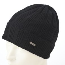 画像3: CASHMERE KNIT WATCH（カシミヤ ニットワッチ） 109215 ブラック (3)