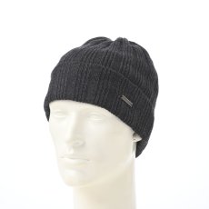 画像1: CASHMERE KNIT WATCH（カシミヤ ニットワッチ） 109215 グレー (1)