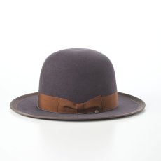 画像2: VINTAGE OPENCROWN 1940's（ヴィンテージ オープンクラウン 1940’ｓ） 109217 チャコール (2)