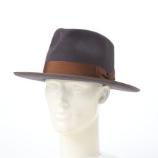 画像6: VINTAGE OPENCROWN 1940's（ヴィンテージ オープンクラウン 1940’ｓ） 109217 チャコール (6)