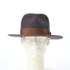 画像8: VINTAGE OPENCROWN 1940's（ヴィンテージ オープンクラウン 1940’ｓ） 109217 チャコール (8)