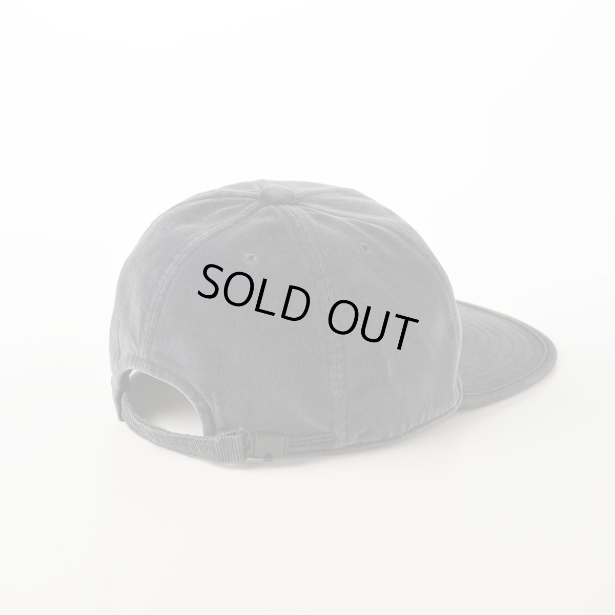 画像2: CORDUROY CAP（コーデュロイキャップ）SE127 グレー (2)