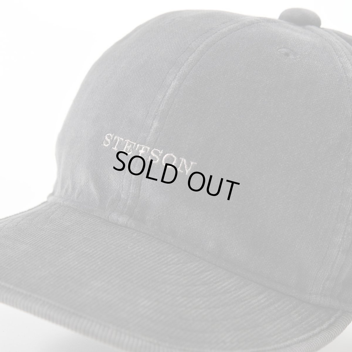 画像3: CORDUROY CAP（コーデュロイキャップ）SE127 グレー (3)