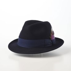 画像1: CRUSHABLE WOOL HAT（クラッシャブルウールハット）SE217 ネイビー (1)