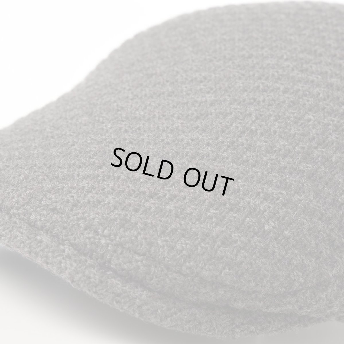 画像3: KNIT HUNTING（ニットハンチング）SE164 チャコールグレー (3)