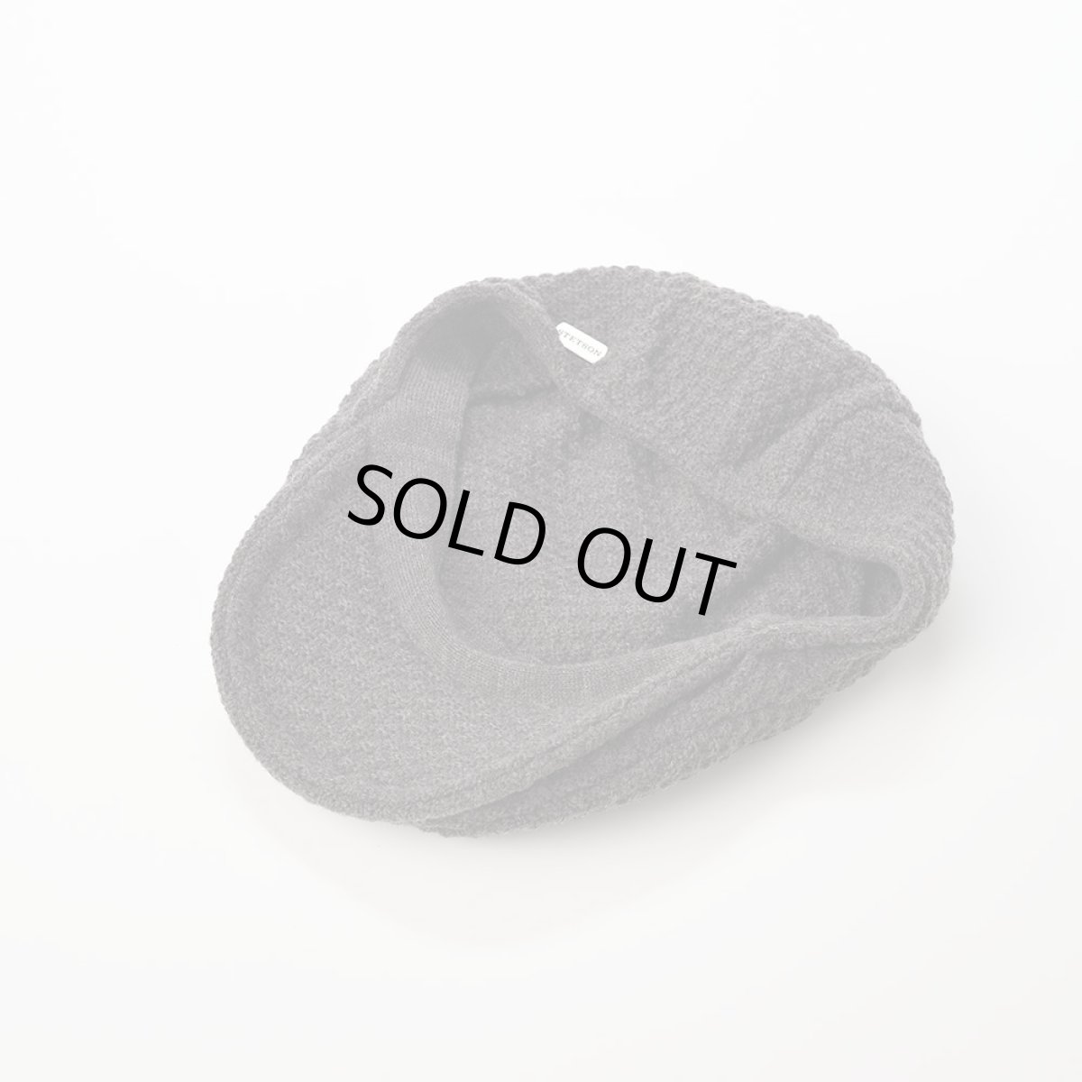 画像4: KNIT HUNTING（ニットハンチング）SE164 チャコールグレー (4)