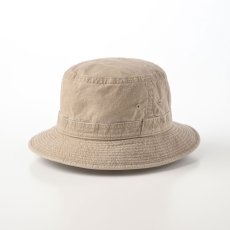 画像1: COTTON OVERDYE WASHED HAT（コットンオーバーダイウォッシュドハット）SE076 ベージュ (1)