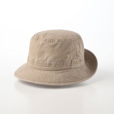 画像2: COTTON OVERDYE WASHED HAT（コットンオーバーダイウォッシュドハット）SE076 ベージュ (2)