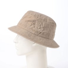 画像8: COTTON OVERDYE WASHED HAT（コットンオーバーダイウォッシュドハット）SE076 ベージュ (8)