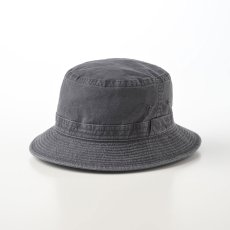 画像1: COTTON OVERDYE WASHED HAT（コットンオーバーダイウォッシュドハット）SE076 ブラック (1)