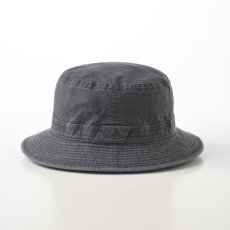 画像3: COTTON OVERDYE WASHED HAT（コットンオーバーダイウォッシュドハット）SE076 ブラック (3)