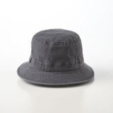 画像4: COTTON OVERDYE WASHED HAT（コットンオーバーダイウォッシュドハット）SE076 ブラック (4)