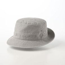 画像2: COTTON OVERDYE WASHED HAT（コットンオーバーダイウォッシュドハット）SE076 グレー (2)