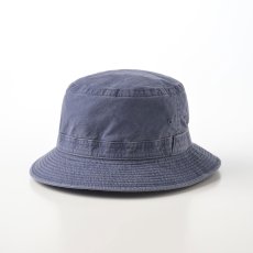 画像1: COTTON OVERDYE WASHED HAT（コットンオーバーダイウォッシュドハット）SE076 ネイビー (1)