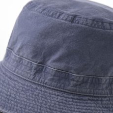 画像5: COTTON OVERDYE WASHED HAT（コットンオーバーダイウォッシュドハット）SE076 ネイビー (5)