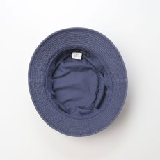 画像6: COTTON OVERDYE WASHED HAT（コットンオーバーダイウォッシュドハット）SE076 ネイビー (6)