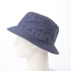 画像8: COTTON OVERDYE WASHED HAT（コットンオーバーダイウォッシュドハット）SE076 ネイビー (8)