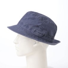 画像9: COTTON OVERDYE WASHED HAT（コットンオーバーダイウォッシュドハット）SE076 ネイビー (9)