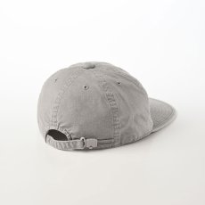 画像2: COTTON OVERDYE WASHED CAP（コットンオーバーダイウォッシュドキャップ）SE077 グレー (2)