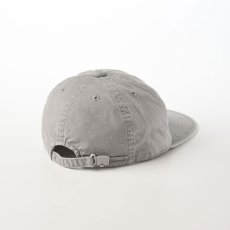 画像2: COTTON OVERDYE WASHED CAP（コットンオーバーダイウォッシュドキャップ）SE077 グレー (2)