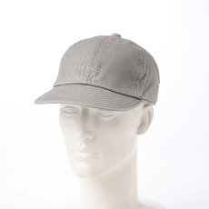 画像5: COTTON OVERDYE WASHED CAP（コットンオーバーダイウォッシュドキャップ）SE077 グレー (5)